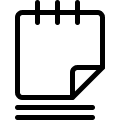 Notes Flip 1 Icon from Ultimate Light Set