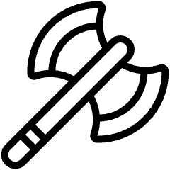 Antique Axe Icon from Ultimate Light Set