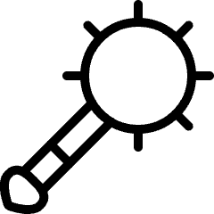 Antique Mace Icon from Ultimate Light Set