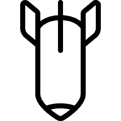 Bomb Rocket 1 Icon from Ultimate Light Set