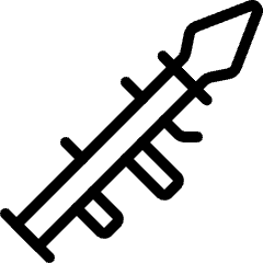 Modern Weapon Machine Gun Icon from Ultimate Light Set