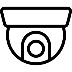 Surveillance Camera Icon from Ultimate Light Set