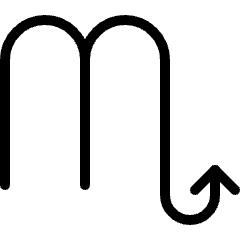Astrology Scorpio Icon from Ultimate Light Set