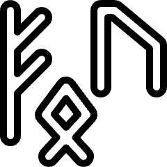 History Caveman Symbols Icon from Ultimate Light Set