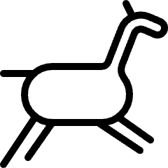 Primitive Symbols Animal 1 Icon from Ultimate Light Set