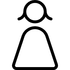 Primitive Symbols Woman Icon from Ultimate Light Set