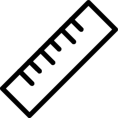 Ruler Icon from Ultimate Light Set