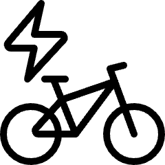 Clean Bicycle Icon from Ultimate Light Set