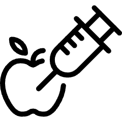 Gmo Food Apple Icon from Ultimate Light Set