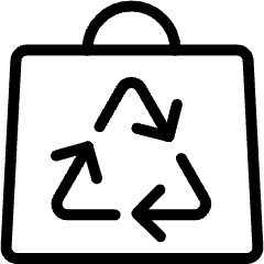 Recycling Bag 1 Icon from Ultimate Light Set