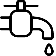 Water Protection Faucet Icon from Ultimate Light Set