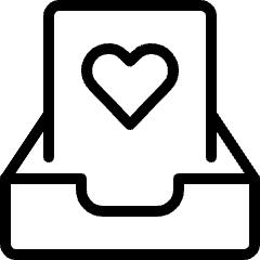 Drawer Heart Icon from Ultimate Light Set