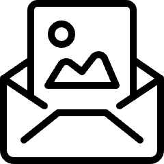 Email Action Image Icon from Ultimate Light Set
