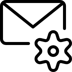 Email Action Settings Icon from Ultimate Light Set