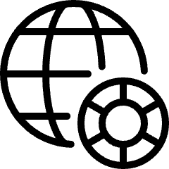 Casino Global Chip Icon from Ultimate Light Set