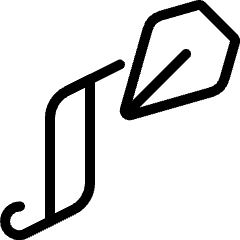 Crafts Calligraphy Icon from Ultimate Light Set