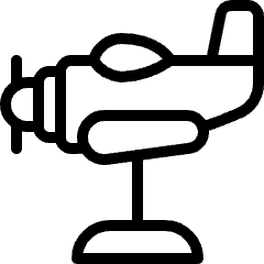 Crafts Model Plane Icon from Ultimate Light Set