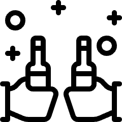 Party Beer Cheers Icon from Ultimate Light Set