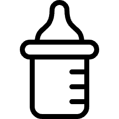 Baby Care Bottle Icon from Ultimate Light Set