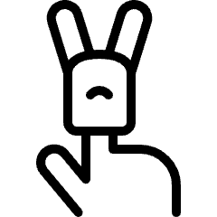 Toys Finger Icon from Ultimate Light Set