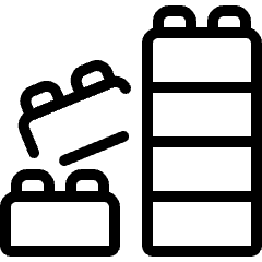 Toys Lego Icon from Ultimate Light Set