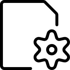 Common File Settings Icon from Ultimate Light Set