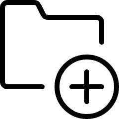 Folder Add Icon from Ultimate Light Set