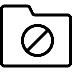 Folder Disable 1 Icon from Ultimate Light Set