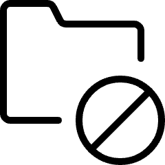 Folder Disable Icon from Ultimate Light Set