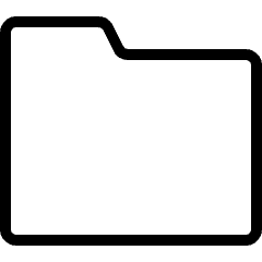 Folder Empty Icon from Ultimate Light Set