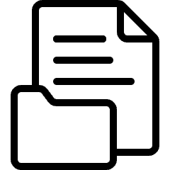 Folder File Icon from Ultimate Light Set