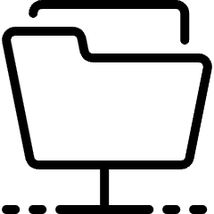 Folder Hold Icon from Ultimate Light Set