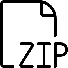 Zip File 2 Icon from Ultimate Light Set