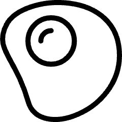 Animal Products Fried Egg Icon from Ultimate Light Set