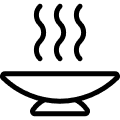 Asian Food Pho Icon from Ultimate Light Set