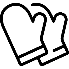 Chef Gear Gloves Icon from Ultimate Light Set