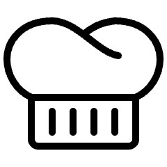 Chef Gear Hat 1 Icon from Ultimate Light Set