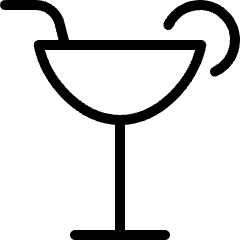 Cocktail Glass Icon from Ultimate Light Set