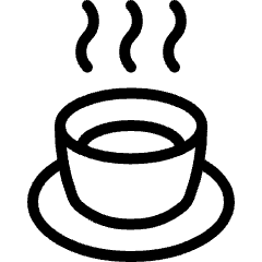 Coffee Cup Hot Icon from Ultimate Light Set