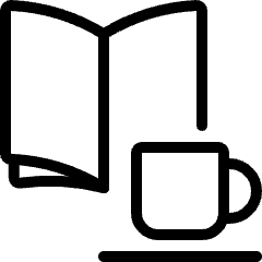 Coffee Read Icon from Ultimate Light Set