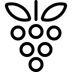 Fruit Grapes Icon from Ultimate Light Set