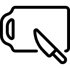 Knife Board Icon from Ultimate Light Set