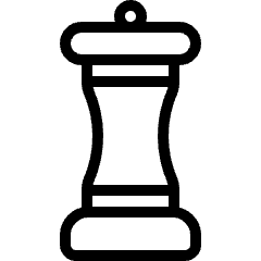 Seasoning Pepper Ground Icon from Ultimate Light Set