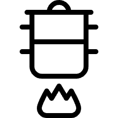 Stove Steamer Gas Icon from Ultimate Light Set