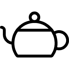 Tea Pot Icon from Ultimate Light Set