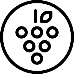 Wine Grapes Icon from Ultimate Light Set