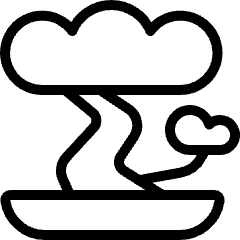 Asian Interior Bonsai Tree 1 Icon from Ultimate Light Set