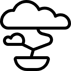 Asian Interior Bonsai Tree Icon from Ultimate Light Set