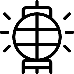 Asian Interior Lamp Icon from Ultimate Light Set