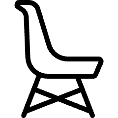 Chair Modern Icon from Ultimate Light Set